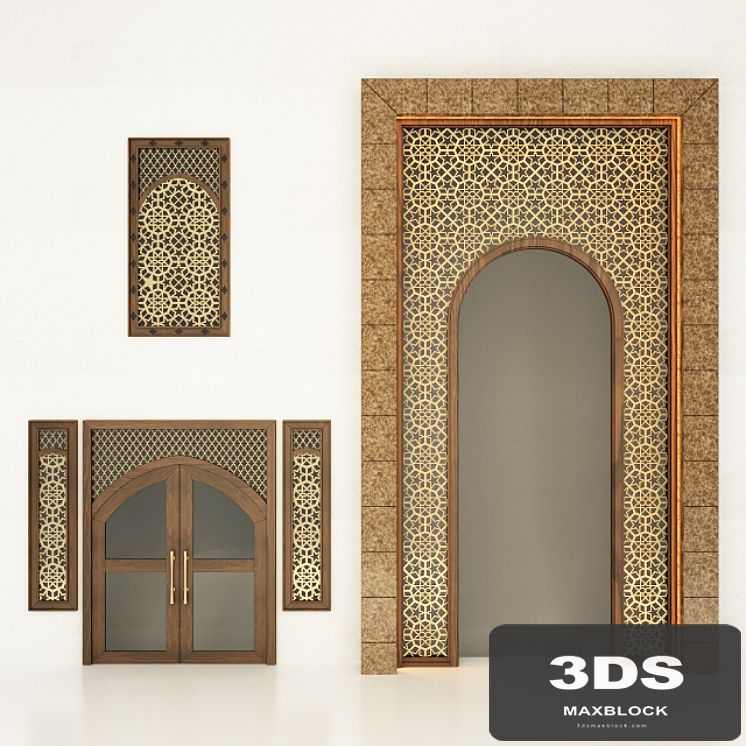 Arch in Geometry Ornament