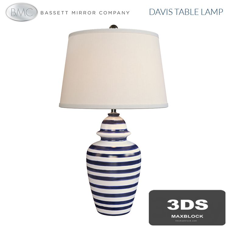 Bassett Mirror Davis Table Lamp