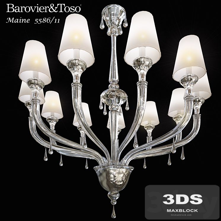 Chandelier Barovier & Toso Maine 5586/11