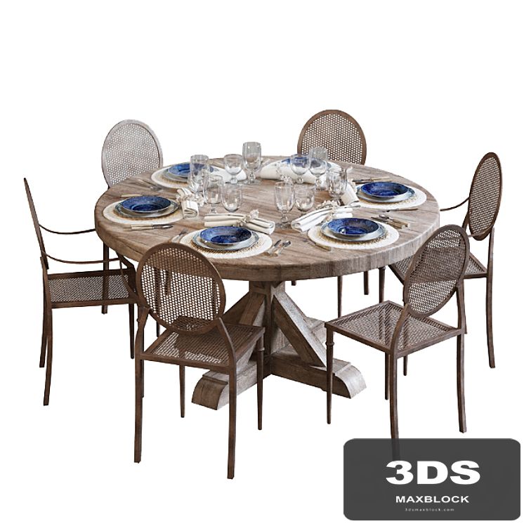 Flamant dining set 001