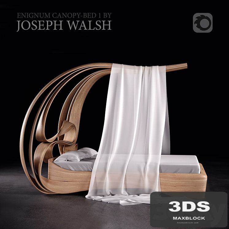 Enignum canopy-bed 1 by Joseph Walsh