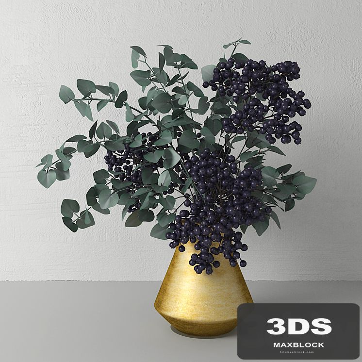 Bouquet with elderberry