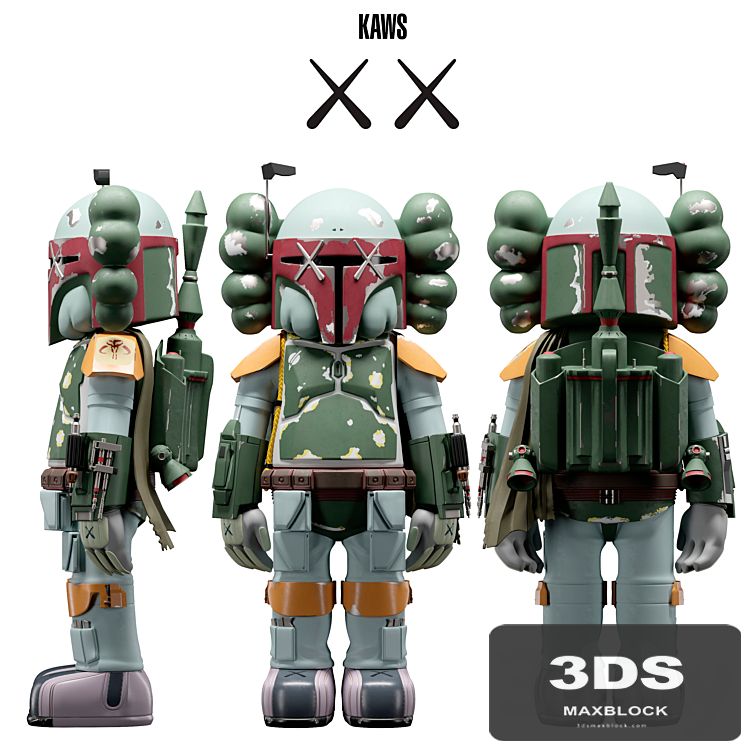 KAWS Boba Fett Companion