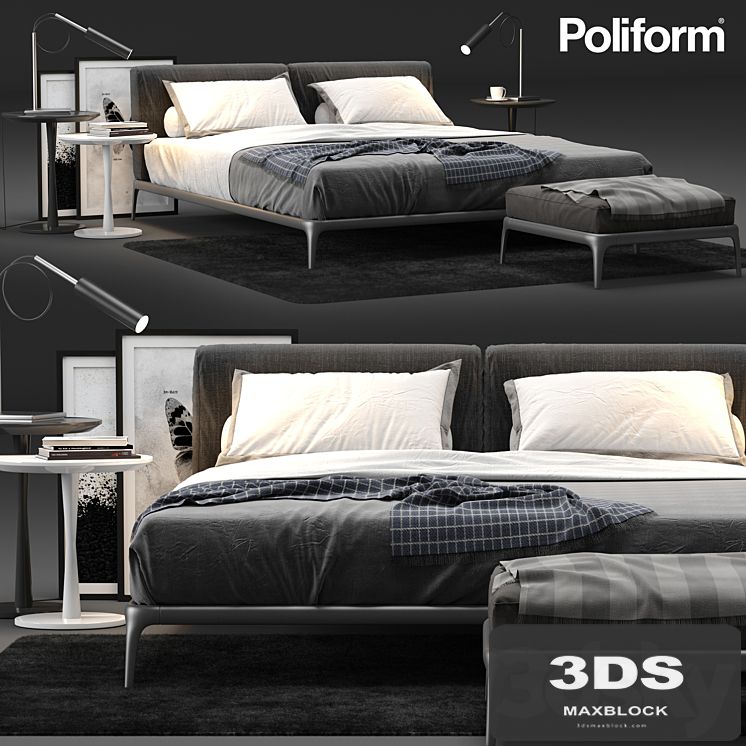 Poliform Park Bed