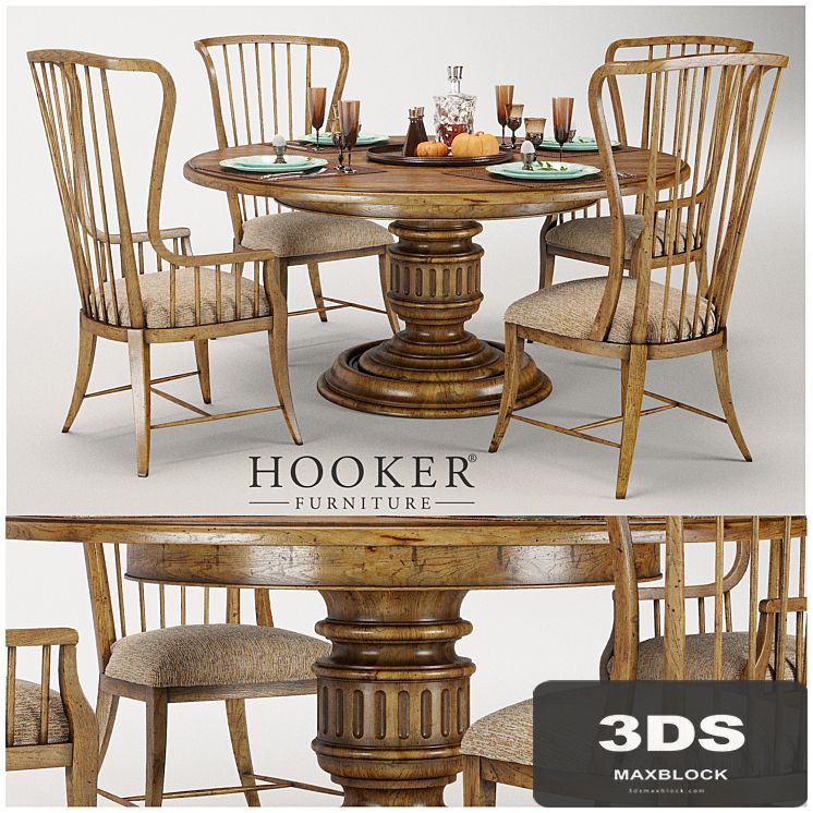 Hooker Furniture Grandover Round Single