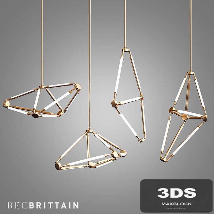 Sculptural Lighting By Bec Brittain