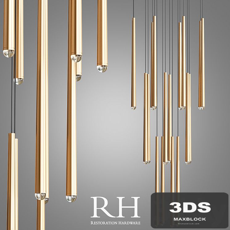 Aquitaine Round Chandelier Collection RH