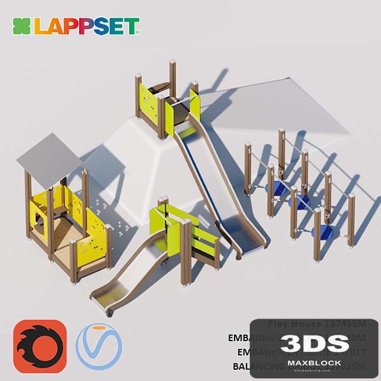 Equipment for children's playground Lappset