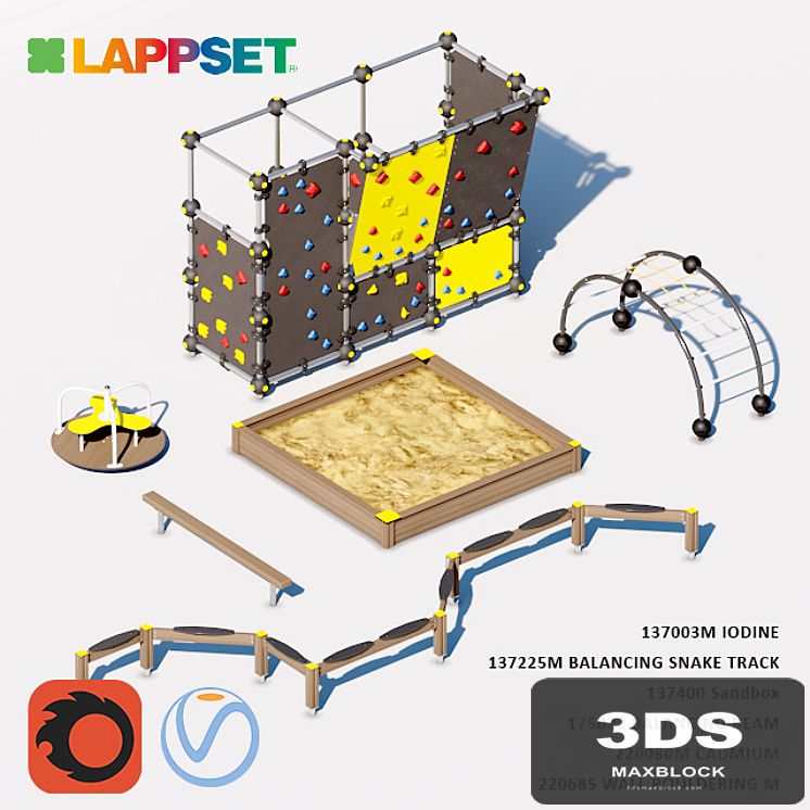 Equipment for children's playground Lappset
