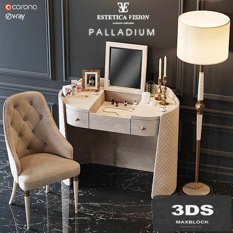 TOILET TABLE PALLADIUM