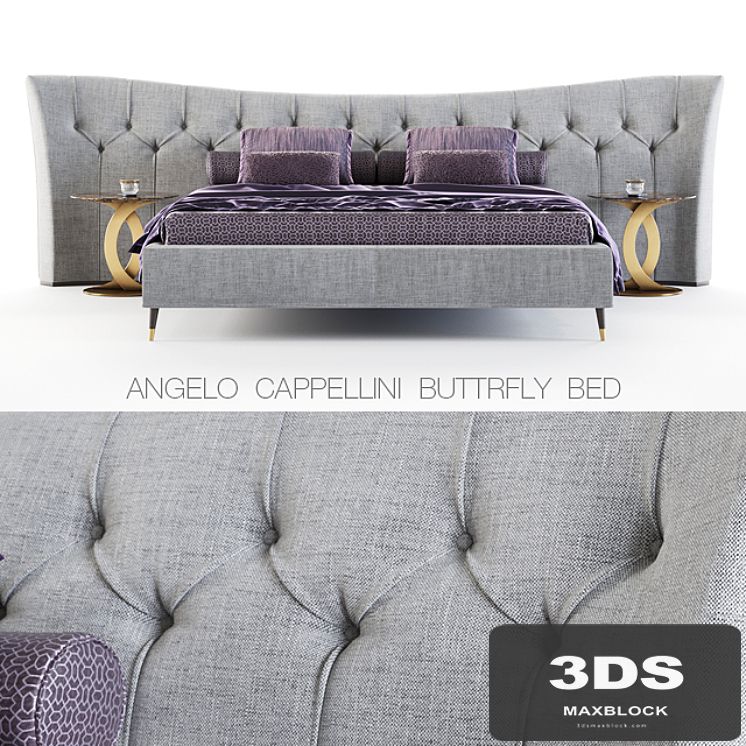 Angelo Cappellini Butterfly bed