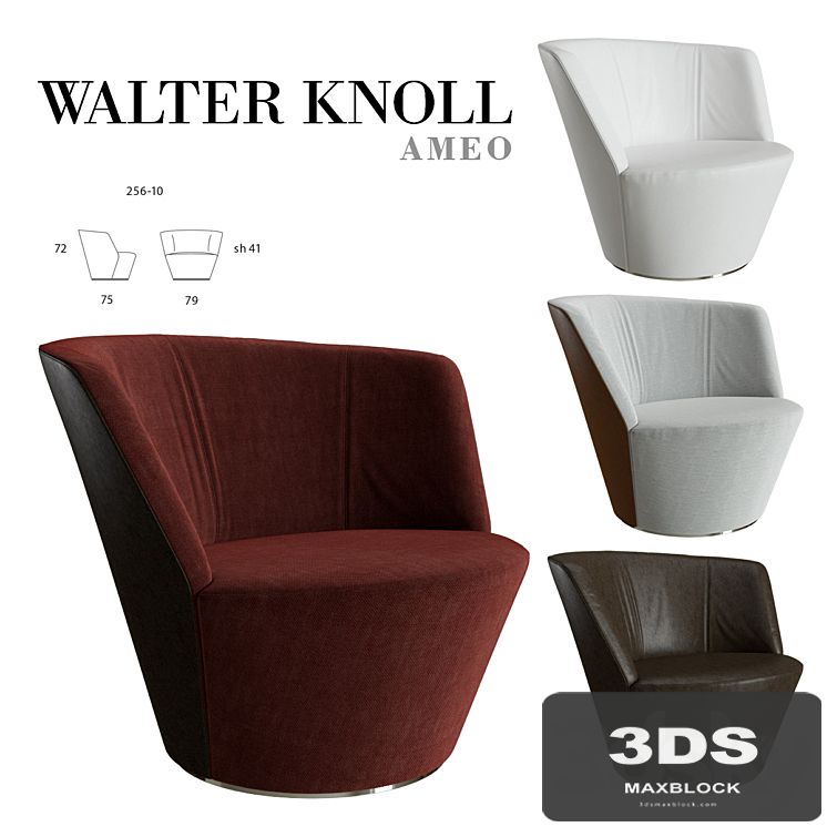 Armchair Walter Knoll Ameo