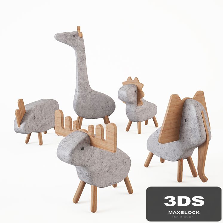 Moxon "CONCRETE ANIMALS"