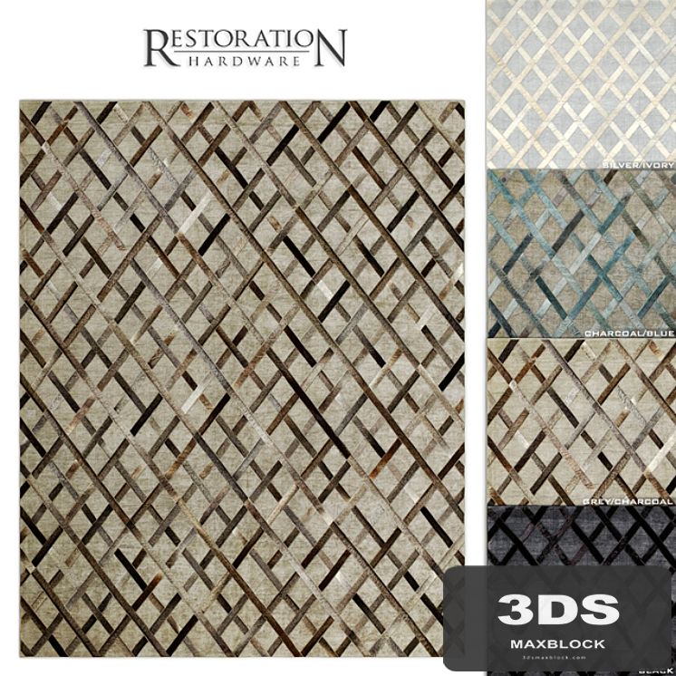 Cuero Hide Rug RH