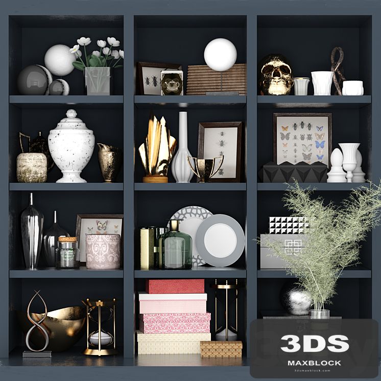 Wardrobe with decor 8