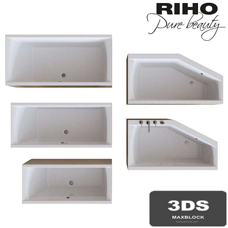 RIHO baths + Newform bath / shower mixer