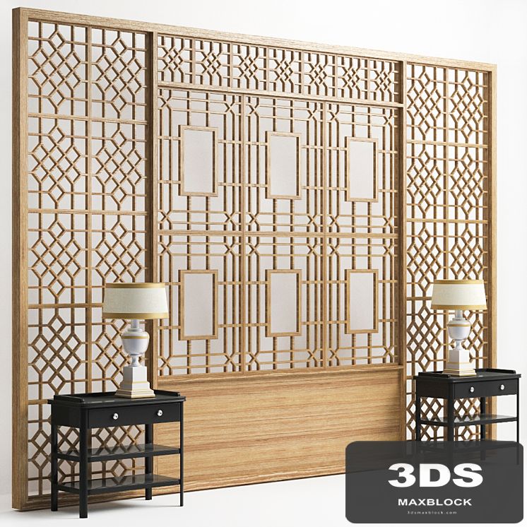 Headboard-screen
