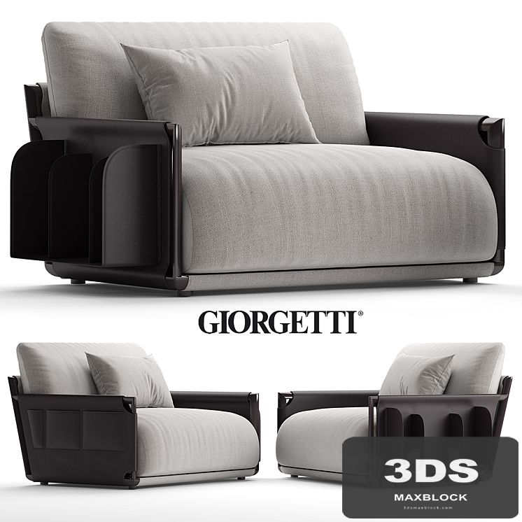 Armchair giorgetti ADAM