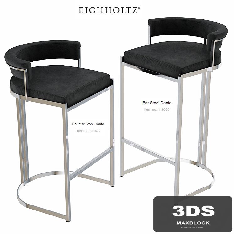 EICHHOLTZ Counter & Bar Stool Dante 111672 111660