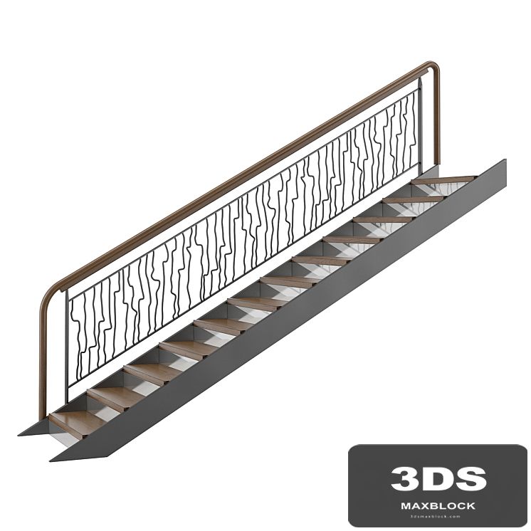 Stairs.