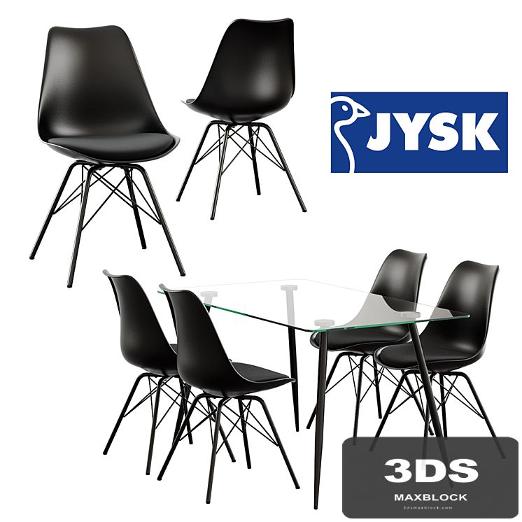 Jysk / Klarup Chair + Ollerup Table