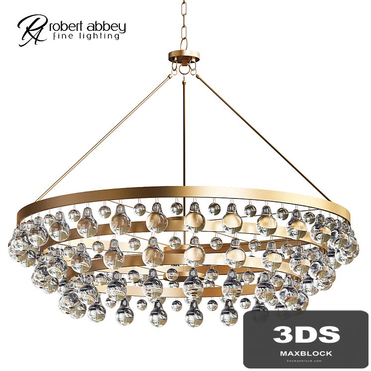Bling Large Chandelier by Robert Abbey