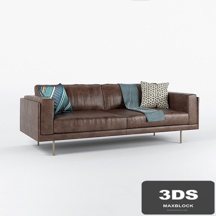 DempseyLeather Sofa 84