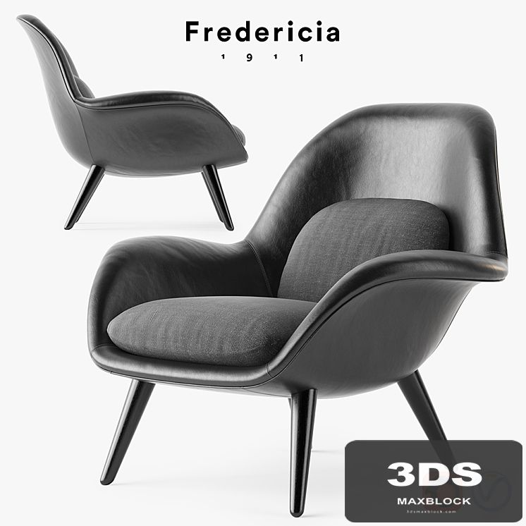 Fredericia Swoon armchair