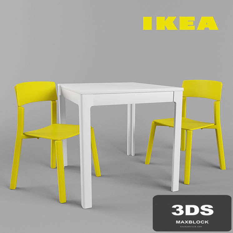 IKEA Dining set for VANGSTA / YAN-INGE