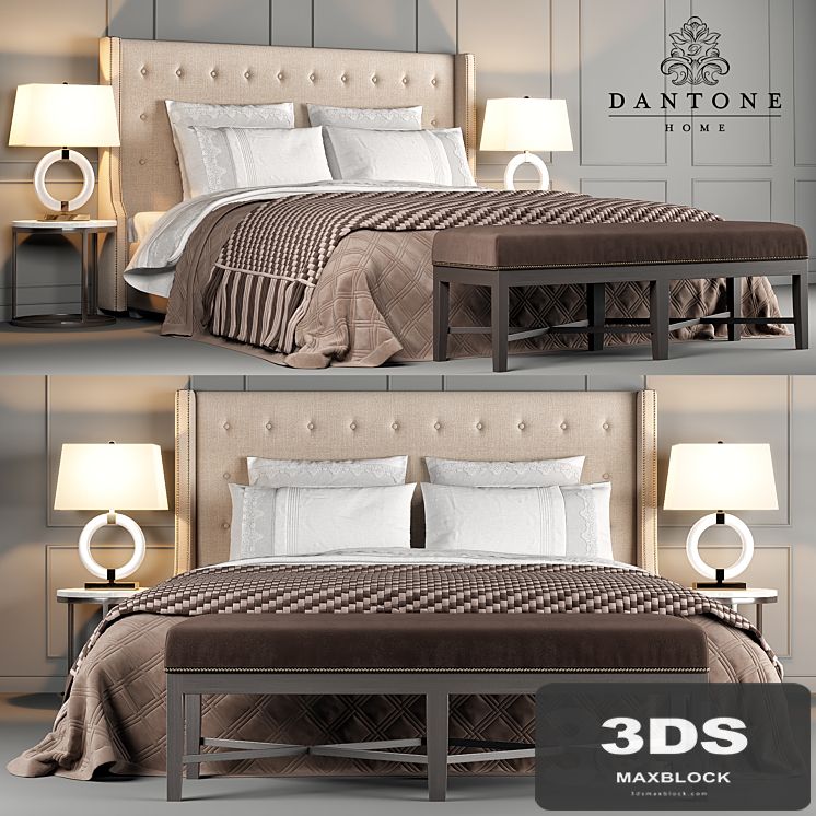 Dantone Home Bed Jarrow Buttons