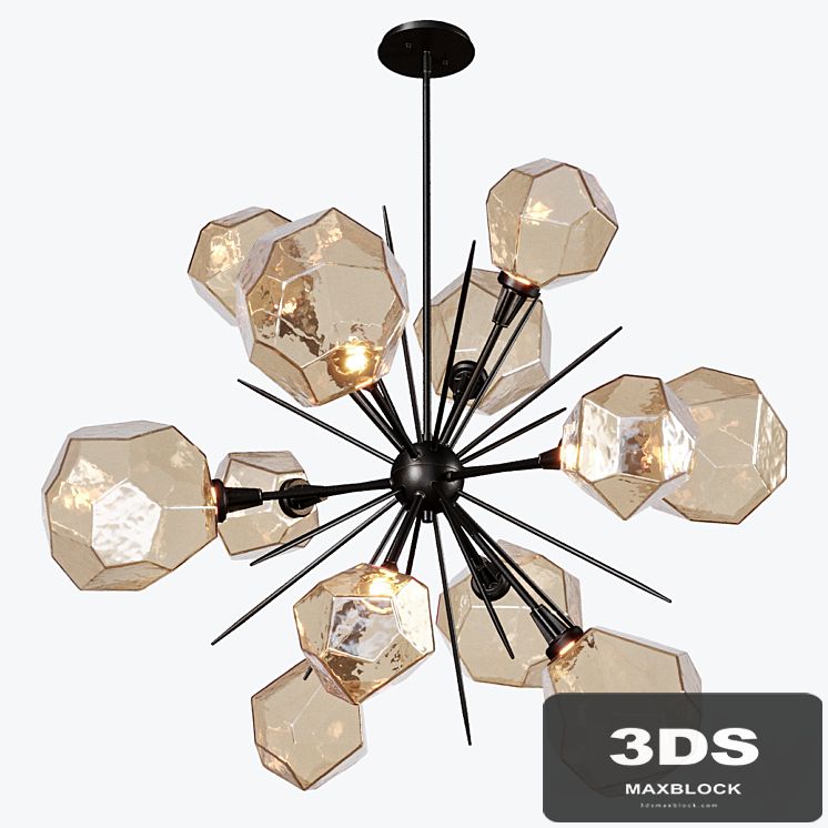 Gem Starburst Chandelier