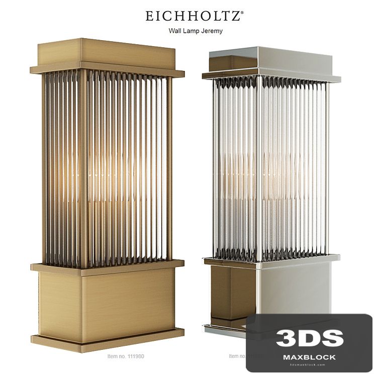 EICHHOLTZ Wall Lamp Jeremy 111693 111980