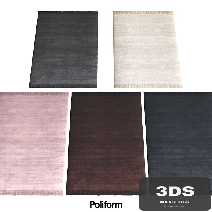 POLIFORM CARPETS PLAIN GRAY