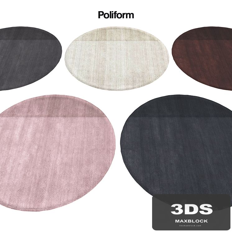 POLIFORM CARPETS PLAIN GRAY 2