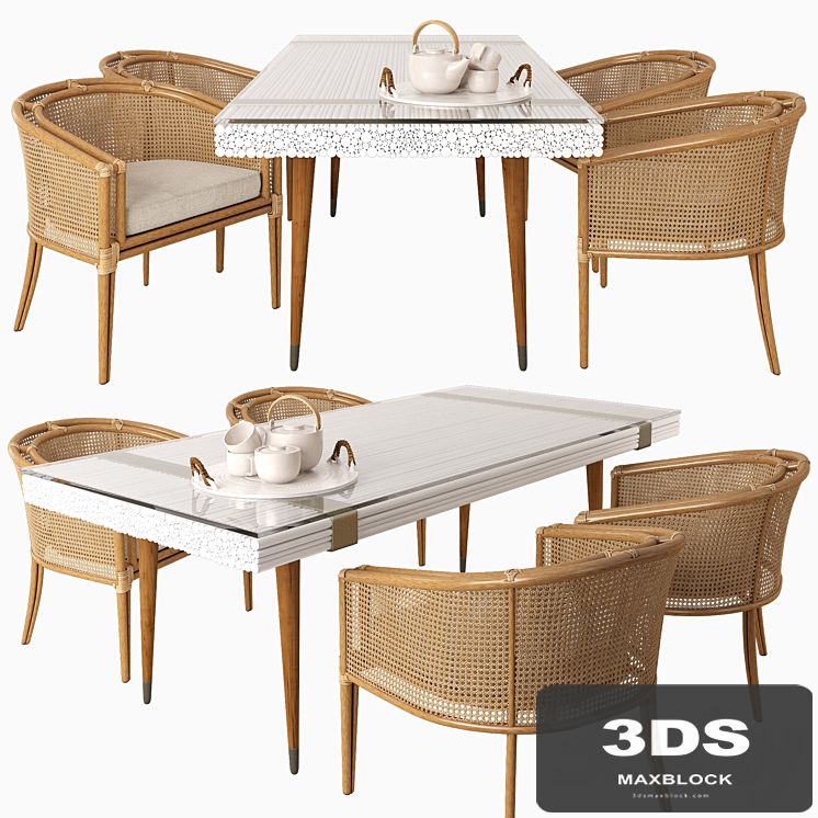 Mcguire dining set