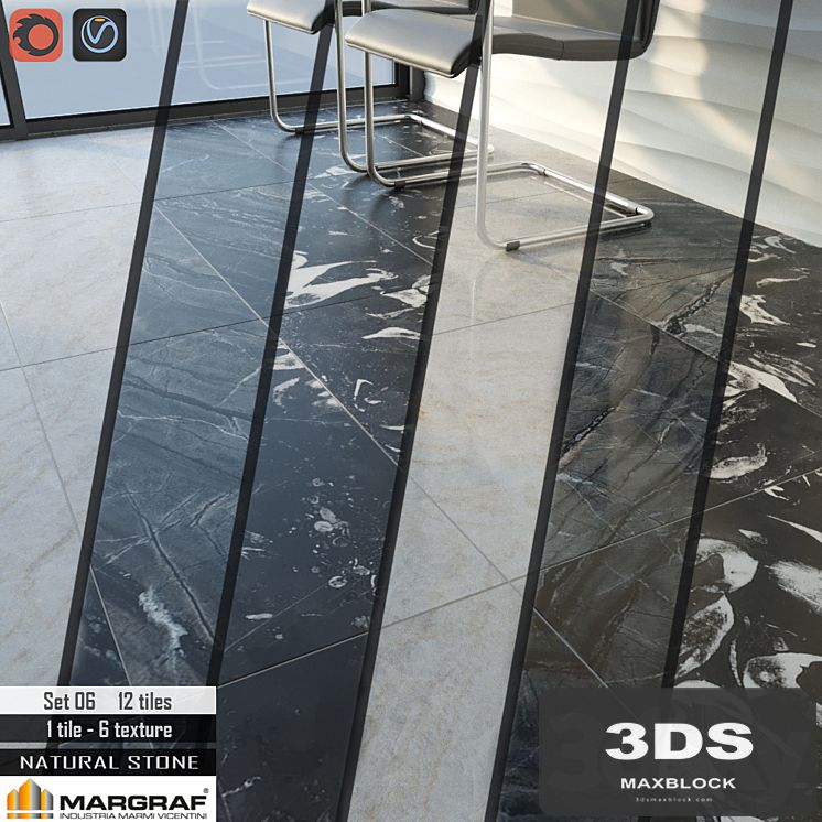 Margraf natural Stone Set 06