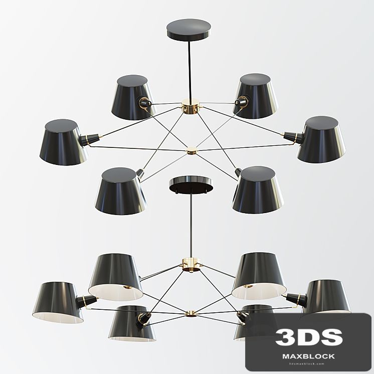 Chandelier Eimer 1512-6P