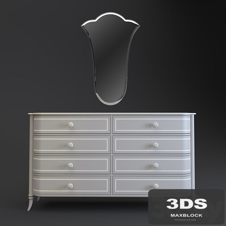 Caracole Classic dresser offer & mirror
