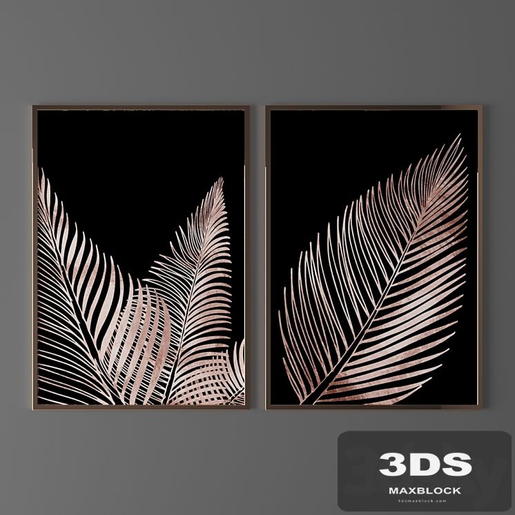 Botanical theme paintings 6