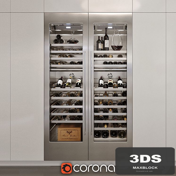Refrigerator for wine gaggenau rw 464