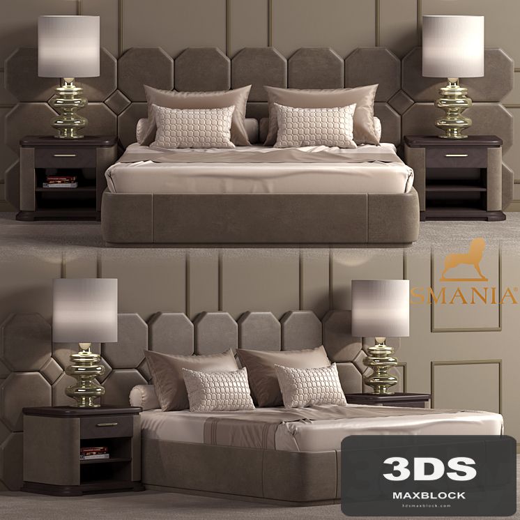 Smania Pascal 380 Bed