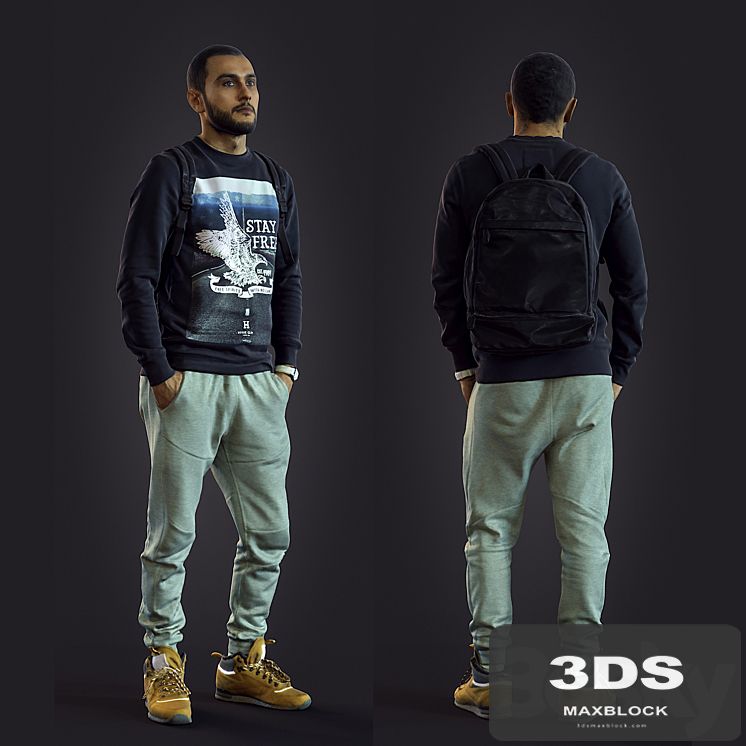 3d scan man 2