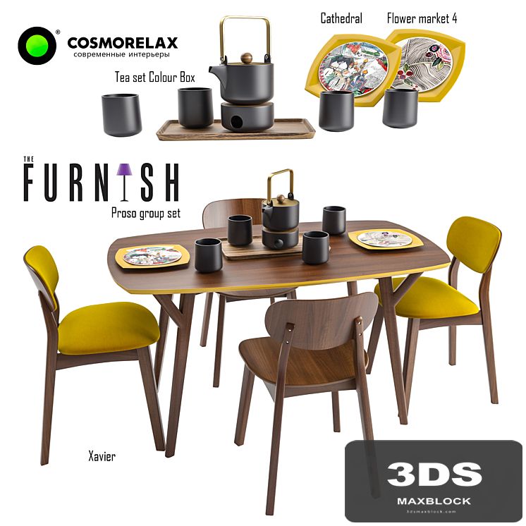 Proso Dining group set