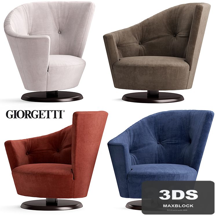 Armchair giorgetti arabella