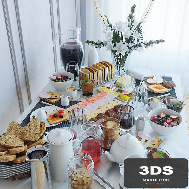 Table setting 22. Breakfast -2