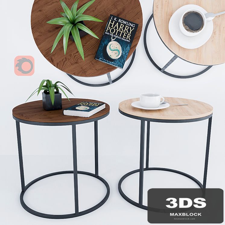 Round coffee table Oslo