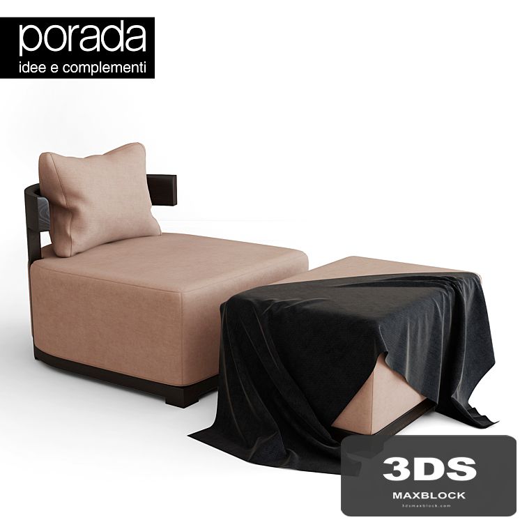 Porada Bea armchair