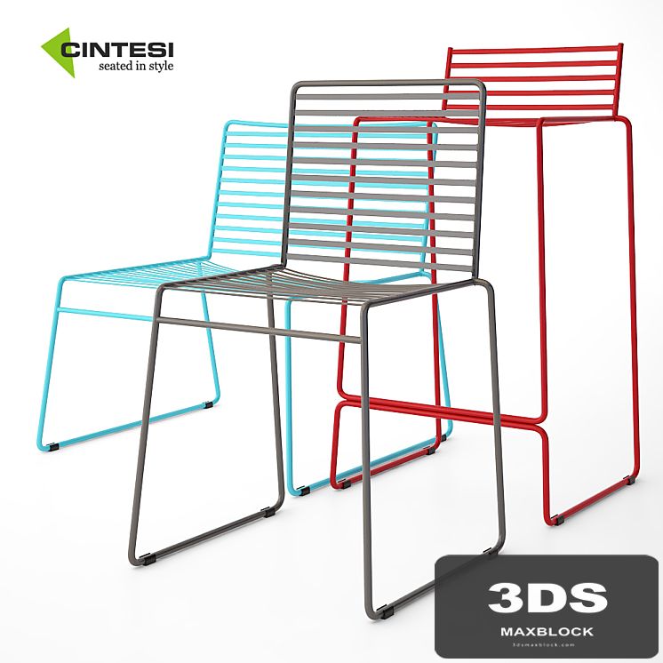 Cintesi Arizona Wire Chair Set