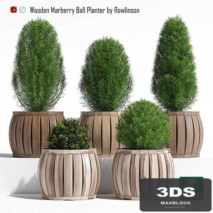 Marberry ball planter