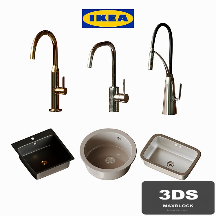 Faucets and sinks IKEA